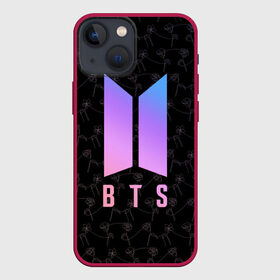 Чехол для iPhone 13 mini с принтом BTS LY в Рязани,  |  | bangtan boys | bt21 | bts | bts army | bts stickers | j hope | jimin | jin | jungkook | k pop | rap monster | rapmon | suga | v | бтс | корея | стикеры bts