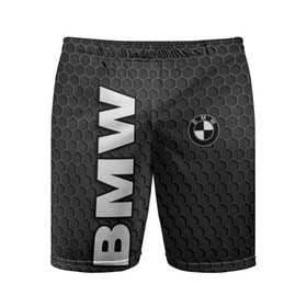 Мужские шорты 3D спортивные с принтом BMW в Рязани,  |  | bmw | авто | автомобиль | бмв | логотип | машина | надпись | текстура