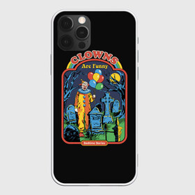 Чехол для iPhone 12 Pro Max с принтом Clowns Are Funny в Рязани, Силикон |  | 80 е | 80s | 90 е | 90s | oldschool | retro | retrowave | stranger thing | vintage | винтаж | олдскул | ретро | ретровейв | странные дела