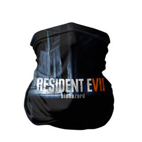 Бандана-труба 3D с принтом RESIDENT EVIL 7 в Рязани, 100% полиэстер, ткань с особыми свойствами — Activecool | плотность 150‒180 г/м2; хорошо тянется, но сохраняет форму | 