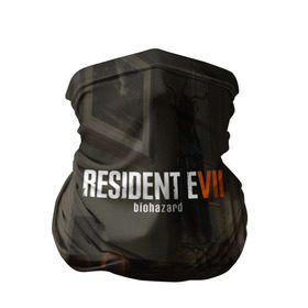 Бандана-труба 3D с принтом Resident Evil 7 в Рязани, 100% полиэстер, ткань с особыми свойствами — Activecool | плотность 150‒180 г/м2; хорошо тянется, но сохраняет форму | 