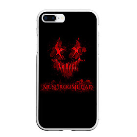 Чехол для iPhone 7Plus/8 Plus матовый с принтом Mushroomhead в Рязани, Силикон | Область печати: задняя сторона чехла, без боковых панелей | Тематика изображения на принте: ac dc | disturbed | linkin park | lp | metal | metallica | mushroomhead | music | pop | rap | rock | slipknot | song | метал | музыка | рок