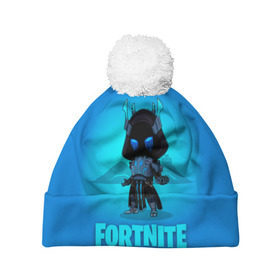 Шапка 3D c помпоном с принтом Fortnite. The Ice King в Рязани, 100% полиэстер | универсальный размер, печать по всей поверхности изделия | battle | epic | fortnite | games | ice | king | nevermore | royale | save | soldier | world | битва | владыка | королевская | король | ледяной | льда | солдат | фортнайт