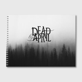 Альбом для рисования с принтом Dead by April в Рязани, 100% бумага
 | матовая бумага, плотность 200 мг. | Тематика изображения на принте: dead by april | metal | rock | группы | метал | музыка | рок