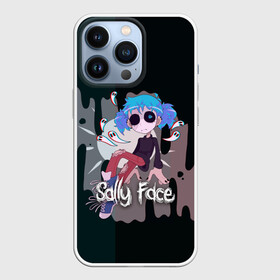 Чехол для iPhone 13 Pro с принтом Sally Face в Рязани,  |  | blue | diane | face | fisher | gizmo | henry | johnson | killer | larry | sally | генри | гизмо | джонсон | диана | ларри | лицо | салли | фейс | фишер