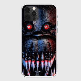 Чехол для iPhone 12 Pro Max с принтом Five Nights at Freddys в Рязани, Силикон |  | five nights at freddy s | game | horror | игры | механические куклы | ночь | охранник | пять ночей у фредди | светящиеся глаза | ужас