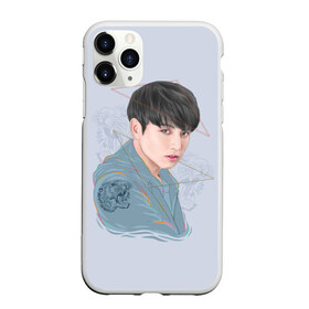 Чехол для iPhone 11 Pro матовый с принтом Jeon Jungkook в Рязани, Силикон |  | bts | gucci | jeon jungkook | k pop | korean pop | music | бтс | гуси | гучи | гуччи | кей поп | коллаб | чон чонгук