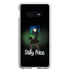 Чехол для Samsung S10E с принтом Sally Face в Рязани, Силикон | Область печати: задняя сторона чехла, без боковых панелей | blue | diane | face | fisher | gizmo | henry | johnson | killer | larry | sally | генри | гизмо | джонсон | диана | ларри | лицо | салли | фейс | фишер