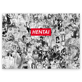 Поздравительная открытка с принтом Японская анимация в Рязани, 100% бумага | плотность бумаги 280 г/м2, матовая, на обратной стороне линовка и место для марки
 | Тематика изображения на принте: ahegao | anime | kodome | manga | senpai | аниме | анимэ | ахегао | кодоме | манга | меха | сенпай | юри | яой