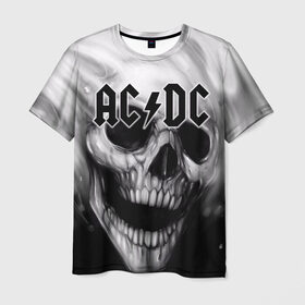 Мужская футболка 3D с принтом AC/DC в Рязани, 100% полиэфир | прямой крой, круглый вырез горловины, длина до линии бедер | австралийская | ангус янг | блюз | группа | малькольм янг | рок | рок н ролл | стиви янг | хард