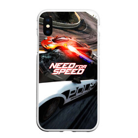 Чехол для iPhone XS Max матовый с принтом NEED FOR SPEED в Рязани, Силикон | Область печати: задняя сторона чехла, без боковых панелей | auto | game art | need for speed payback | nfs | nfs carbon | payback | sport | the carbon | transport | авто | гонки | карбон | машина | нфс | спорт | уличные гонки