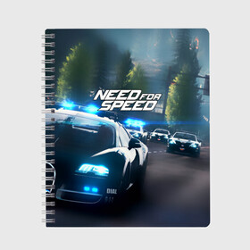 Тетрадь с принтом NEED FOR SPEED в Рязани, 100% бумага | 48 листов, плотность листов — 60 г/м2, плотность картонной обложки — 250 г/м2. Листы скреплены сбоку удобной пружинной спиралью. Уголки страниц и обложки скругленные. Цвет линий — светло-серый
 | Тематика изображения на принте: auto | game art | need for speed payback | nfs | nfs carbon | payback | sport | the carbon | transport | авто | гонки | карбон | машина | нфс | спорт | уличные гонки