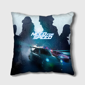 Подушка 3D с принтом NEED FOR SPEED в Рязани, наволочка – 100% полиэстер, наполнитель – холлофайбер (легкий наполнитель, не вызывает аллергию). | состоит из подушки и наволочки. Наволочка на молнии, легко снимается для стирки | auto | game art | need for speed payback | nfs | nfs carbon | payback | sport | the carbon | transport | авто | гонки | карбон | машина | нфс | спорт | уличные гонки