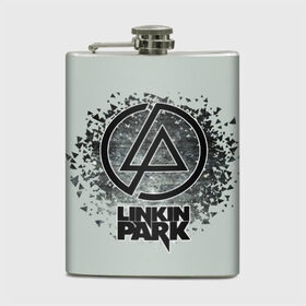 Фляга с принтом Linkin Park в Рязани, металлический корпус | емкость 0,22 л, размер 125 х 94 мм. Виниловая наклейка запечатывается полностью | Тематика изображения на принте: американская | группа | линкин | майк шинода | метал | музыка | ню | парк | поп | рок | рэп | феникс фаррелл | честер беннингтон | электроник