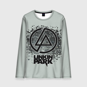 Мужской лонгслив 3D с принтом Linkin Park  в Рязани, 100% полиэстер | длинные рукава, круглый вырез горловины, полуприлегающий силуэт | американская | группа | линкин | майк шинода | метал | музыка | ню | парк | поп | рок | рэп | феникс фаррелл | честер беннингтон | электроник