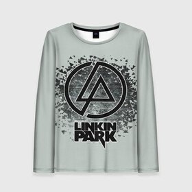 Женский лонгслив 3D с принтом Linkin Park в Рязани, 100% полиэстер | длинные рукава, круглый вырез горловины, полуприлегающий силуэт | американская | группа | линкин | майк шинода | метал | музыка | ню | парк | поп | рок | рэп | феникс фаррелл | честер беннингтон | электроник