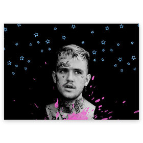 Поздравительная открытка с принтом LIL PEEP - Runaway в Рязани, 100% бумага | плотность бумаги 280 г/м2, матовая, на обратной стороне линовка и место для марки
 | Тематика изображения на принте: beautiful | broken | daddy | dead | exclusive | heart | life | lil | lilpeep | music | peep | pump | rap | rapper | rip | runaway | tattoo | густав | лил | лилпип | мертв | память | пип | рип | рэп | рэпер | сердце | тату | умер