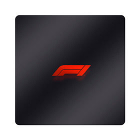 Магнит виниловый Квадрат с принтом Formula 1 Logo  в Рязани, полимерный материал с магнитным слоем | размер 9*9 см, закругленные углы | Тематика изображения на принте: formula | лого | формула