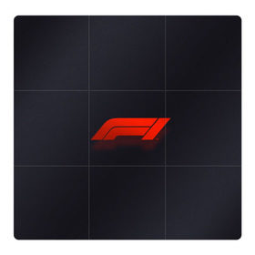 Магнитный плакат 3Х3 с принтом Formula 1 Logo  в Рязани, Полимерный материал с магнитным слоем | 9 деталей размером 9*9 см | Тематика изображения на принте: formula | лого | формула