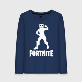 Женский лонгслив хлопок с принтом FORTNITE x MARSHMELLO в Рязани, 100% хлопок |  | 2019 | armor | armour | cybersport | esport | fortnite | game | llama | logo | броня | игра | киберспорт | лама | фиолетовый | фирменные цвета | фортнайт