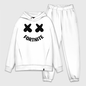 Мужской костюм хлопок OVERSIZE с принтом FORTNITE x MARSHMELLO в Рязани,  |  | 2019 | armor | armour | cybersport | esport | fortnite | game | llama | logo | броня | игра | киберспорт | лама | фиолетовый | фирменные цвета | фортнайт