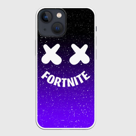 Чехол для iPhone 13 mini с принтом FORTNITE x MARSHMELLO | ФОРТНАЙТ в Рязани,  |  | 2019 | armor | armour | cybersport | esport | fortnite | game | llama | logo | броня | игра | киберспорт | лама | фиолетовый | фирменные цвета | фортнайт