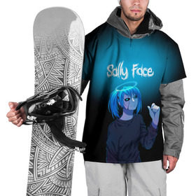 Накидка на куртку 3D с принтом Sally Face в Рязани, 100% полиэстер |  | blue | diane | face | fisher | gizmo | henry | johnson | killer | larry | sally | генри | гизмо | джонсон | диана | ларри | лицо | салли | фейс | фишер