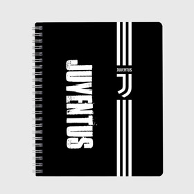 Тетрадь с принтом Juventus в Рязани, 100% бумага | 48 листов, плотность листов — 60 г/м2, плотность картонной обложки — 250 г/м2. Листы скреплены сбоку удобной пружинной спиралью. Уголки страниц и обложки скругленные. Цвет линий — светло-серый
 | juventus | европа | игровая форма | игрок | италия | матч | спорт | спорт клуб | турин | футбол | футбольная форма | футбольный клуб | ювентус