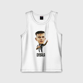 Детская майка хлопок с принтом Dybala в Рязани,  |  | champion | cr7 | cristiano | game | goal | italy | juventus | madrid | real | ronaldo | spain | team | буффон | гол | дибала | золотой мяч | игрок | испания | италия | криштиану | мадрид | португалия | реал | роналду | спорт | тренер | футбол | 