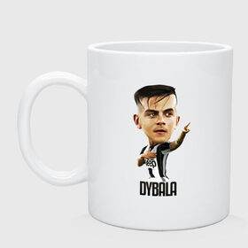 Кружка с принтом Dybala в Рязани, керамика | объем — 330 мл, диаметр — 80 мм. Принт наносится на бока кружки, можно сделать два разных изображения | champion | cr7 | cristiano | game | goal | italy | juventus | madrid | real | ronaldo | spain | team | буффон | гол | дибала | золотой мяч | игрок | испания | италия | криштиану | мадрид | португалия | реал | роналду | спорт | тренер | футбол | 