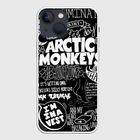 Чехол для iPhone 13 mini с принтом Arctic Monkeys в Рязани,  |  | Тематика изображения на принте: arctic monkeys | алекс тёрнер | арктик манкиз | группы | джейми кук | инди | музыка | мэтт хелдерс | ник омэлли | постпанк | рок