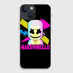 Чехол для iPhone 13 mini с принтом Marshmello в Рязани,  |  | alone | beautiful now | disc | dj | jockey | marshmallow | американский | диджей | дискотека | маршмэллоу | продюсер