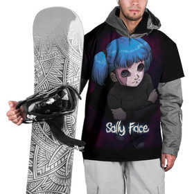 Накидка на куртку 3D с принтом Sally Face (17) в Рязани, 100% полиэстер |  | face | fisher | larry johnson | mask | sally | sally face | sally fisher | демоны | духи | маска | призраки | салли | салли фейс | салли фишер | фейс
