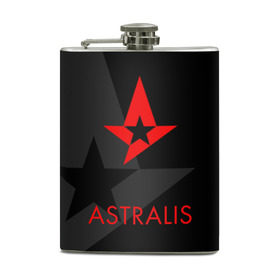 Фляга с принтом ASTRALIS в Рязани, металлический корпус | емкость 0,22 л, размер 125 х 94 мм. Виниловая наклейка запечатывается полностью | Тематика изображения на принте: action | astralis | awp | counter strike | cs go | cs go global offensive | cybersport | faze clan | game | gamer | hyper beast | shooter | skin | team liquid | киберспорт | оружие | скины