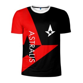 Мужская футболка 3D спортивная с принтом ASTRALIS в Рязани, 100% полиэстер с улучшенными характеристиками | приталенный силуэт, круглая горловина, широкие плечи, сужается к линии бедра | action | astralis | awp | counter strike | cs go | cs go global offensive | cybersport | faze clan | game | gamer | hyper beast | shooter | skin | team liquid | киберспорт | оружие | скины