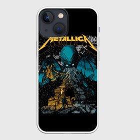 Чехол для iPhone 13 mini с принтом Metallica в Рязани,  |  | heavy metal | metal | metallica | группы | метал | металлика | музыка | рок | трэш метал | хєви метал