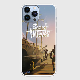 Чехол для iPhone 13 Pro Max с принтом Sea of Thieves в Рязани,  |  | Тематика изображения на принте: blade | captain | game | hat | ken | pirate | sea of thieves | snake | sword | tatoo | woman | игры | пираты