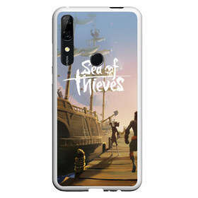 Чехол для Honor P Smart Z с принтом Sea of Thieves в Рязани, Силикон | Область печати: задняя сторона чехла, без боковых панелей | blade | captain | game | hat | ken | pirate | sea of thieves | snake | sword | tatoo | woman | игры | пираты