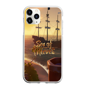 Чехол для iPhone 11 Pro матовый с принтом Sea of Thieves в Рязани, Силикон |  | blade | captain | game | hat | ken | pirate | sea of thieves | snake | sword | tatoo | woman | игры | пираты