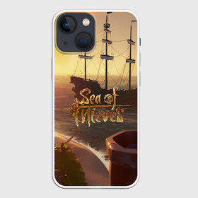 Чехол для iPhone 13 mini с принтом Sea of Thieves в Рязани,  |  | blade | captain | game | hat | ken | pirate | sea of thieves | snake | sword | tatoo | woman | игры | пираты