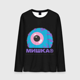 Мужской лонгслив 3D с принтом Mishka NYC в Рязани, 100% полиэстер | длинные рукава, круглый вырез горловины, полуприлегающий силуэт | Тематика изображения на принте: addict | keep watch | mishka | mishkanyc | nyc | ski patrol crewneck | tessa violet | бренд | мишка | стритвер | тесса виолет | уличная мода | урбан стаил