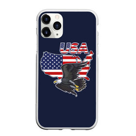 Чехол для iPhone 11 Pro Max матовый с принтом USA в Рязани, Силикон |  | america | bald | bir | eagle | flag | stars and stripes | usa | америка | белоголовый | графика | жизни | звездно полосатый | иллюстрация | искусство | карта | контур | летит | мода | орёл | птица | рисунок | силуэт | символ