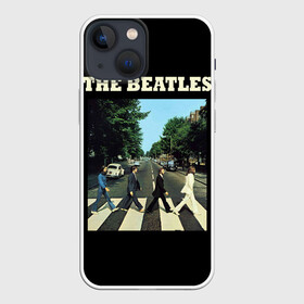 Чехол для iPhone 13 mini с принтом The Beatles в Рязани,  |  | beatles | the beatles | битлз | битлс | битлы | группы | джон леннон | джордж харрисон | легенды | музыка | пол маккартни | ринго старр | рок