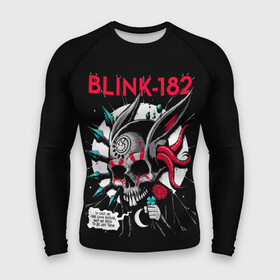 Мужской рашгард 3D с принтом Blink 182 в Рязани,  |  | Тематика изображения на принте: punk | группы | кролик | музыка | панк