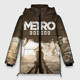 Женская зимняя куртка 3D с принтом METRO EXODUS - Пустыня в Рязани, верх — 100% полиэстер; подкладка — 100% полиэстер; утеплитель — 100% полиэстер | длина ниже бедра, силуэт Оверсайз. Есть воротник-стойка, отстегивающийся капюшон и ветрозащитная планка. 

Боковые карманы с листочкой на кнопках и внутренний карман на молнии | 2033 | artem | exodus | fps | game | games | last | light | metro | moscow | russia | shooter | stalker | winter | артем | зима | игра | игры | исход | метро | москва | последнее | россия | сталкер | убежище | шутер