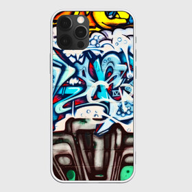 Чехол для iPhone 12 Pro Max с принтом Graffiti в Рязани, Силикон |  | Тематика изображения на принте: grafity | paint | street art | urban | город | граффити | искусство | кирпичи | краски | рисунки | стена | улицы | уличное искусство