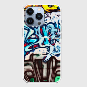 Чехол для iPhone 13 Pro с принтом Graffiti в Рязани,  |  | grafity | paint | street art | urban | город | граффити | искусство | кирпичи | краски | рисунки | стена | улицы | уличное искусство