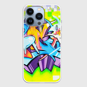 Чехол для iPhone 13 Pro с принтом Неоновая кислота в Рязани,  |  | grafity | paint | street art | urban | город | граффити | искусство | кирпичи | краски | рисунки | стена | улицы | уличное искусство