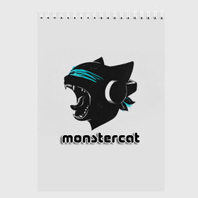 Скетчбук с принтом Monstercat в Рязани, 100% бумага
 | 48 листов, плотность листов — 100 г/м2, плотность картонной обложки — 250 г/м2. Листы скреплены сверху удобной пружинной спиралью | monstercat | клуб | клубная музыка | кот | котенок | кошка | лейбл | монстар | монстар кет | монстер | музыка | танцевальная музыка | электронная | электронная музыка