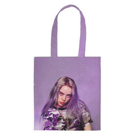 Сумка 3D повседневная с принтом Billie Eilish в Рязани, 100% полиэстер | Плотность: 200 г/м2; Размер: 34×35 см; Высота лямок: 30 см | billie eilish | lovely | music | ocean eyes | pop | билли айлиш | девушка | музыка | океан | поп | эйлиш | элиш